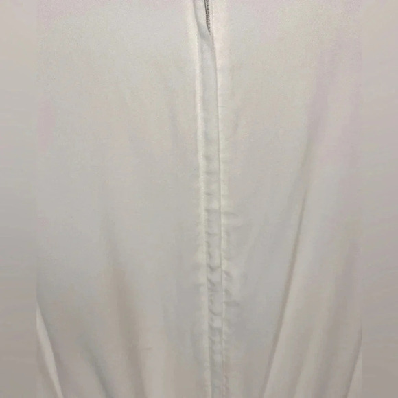 Club Monaco White Contemporary Short‎ Romper 3/4 Sleeve Size 0 - Picture 10 of 14